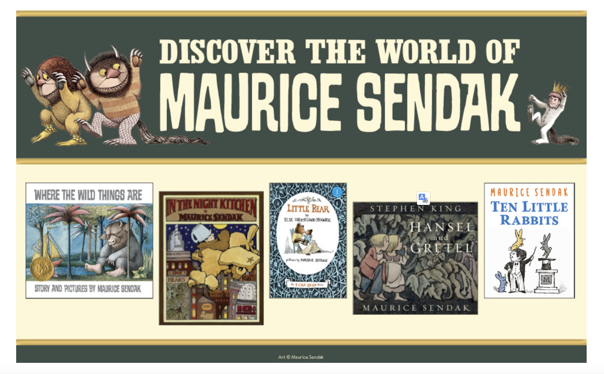 Maurice Sendak's Where the Wild Things Are - A masterclass in letting illustrations tell the story